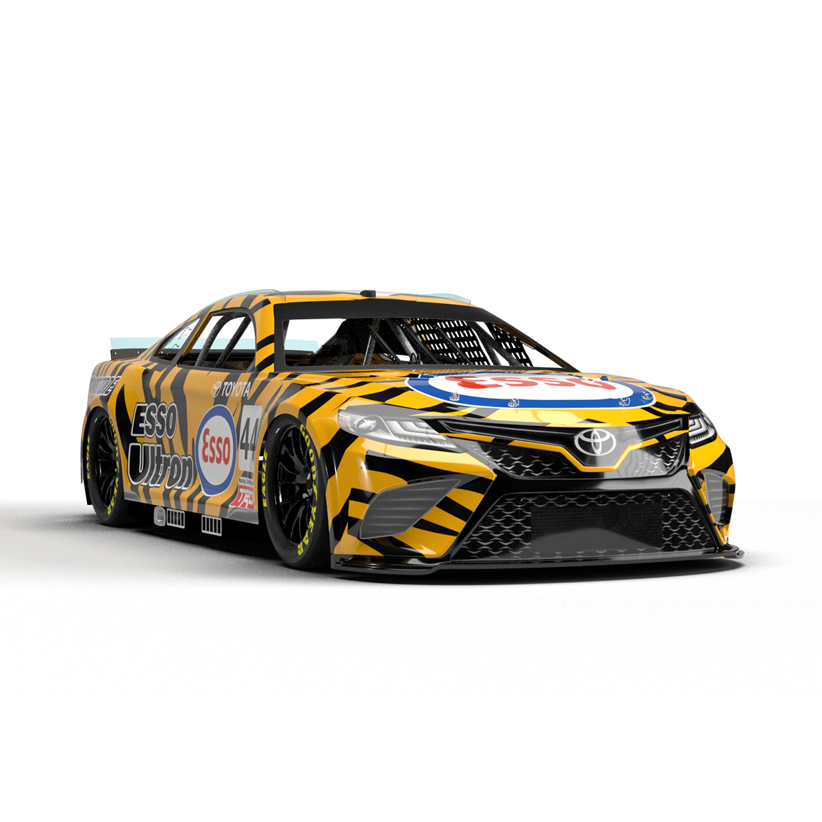 NASCAR Gen 7 Toyota Camry 3D model livery template