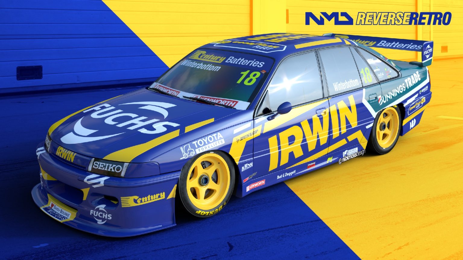 VP Commodore 3D model by Motorsport Graphics