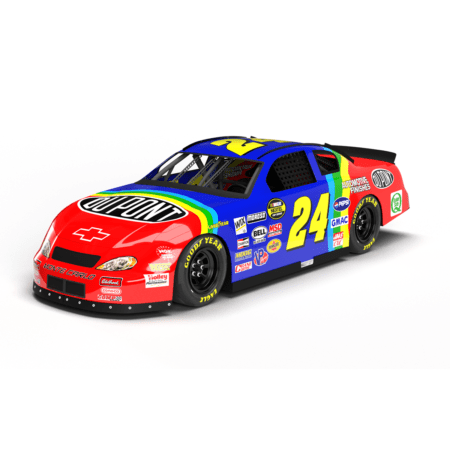 NASCAR Gen 4 Chev Monte Carlo 3D Livery Template Model