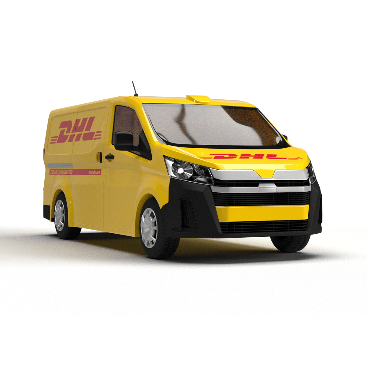 2022 Toyota Hiace 3D Model Livery Template