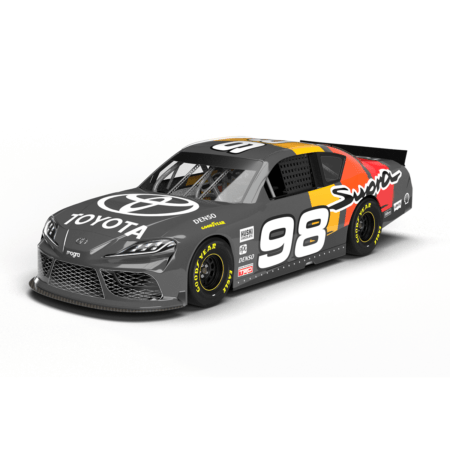 NASCAR Xfinity Toyota Supra 3D Model Livery Template