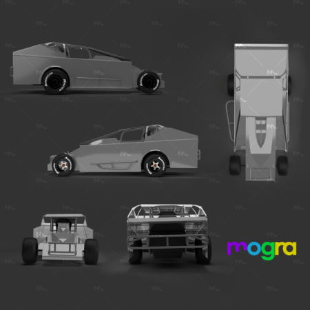 Dirt NE Modified Livery Template Blueprint
