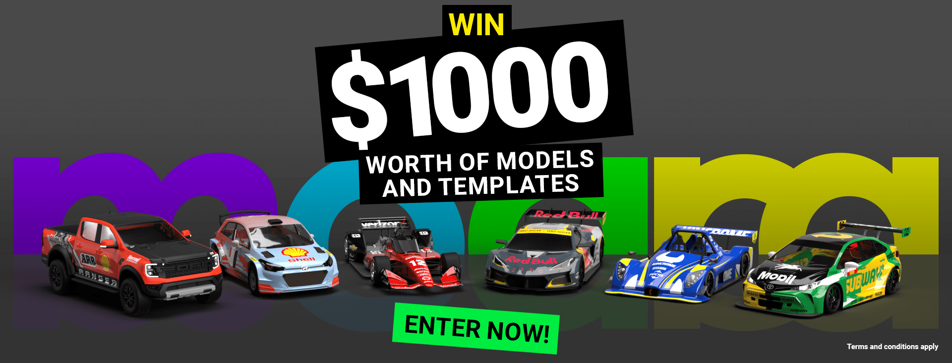 Win $1000 Worth of Models and Templates
