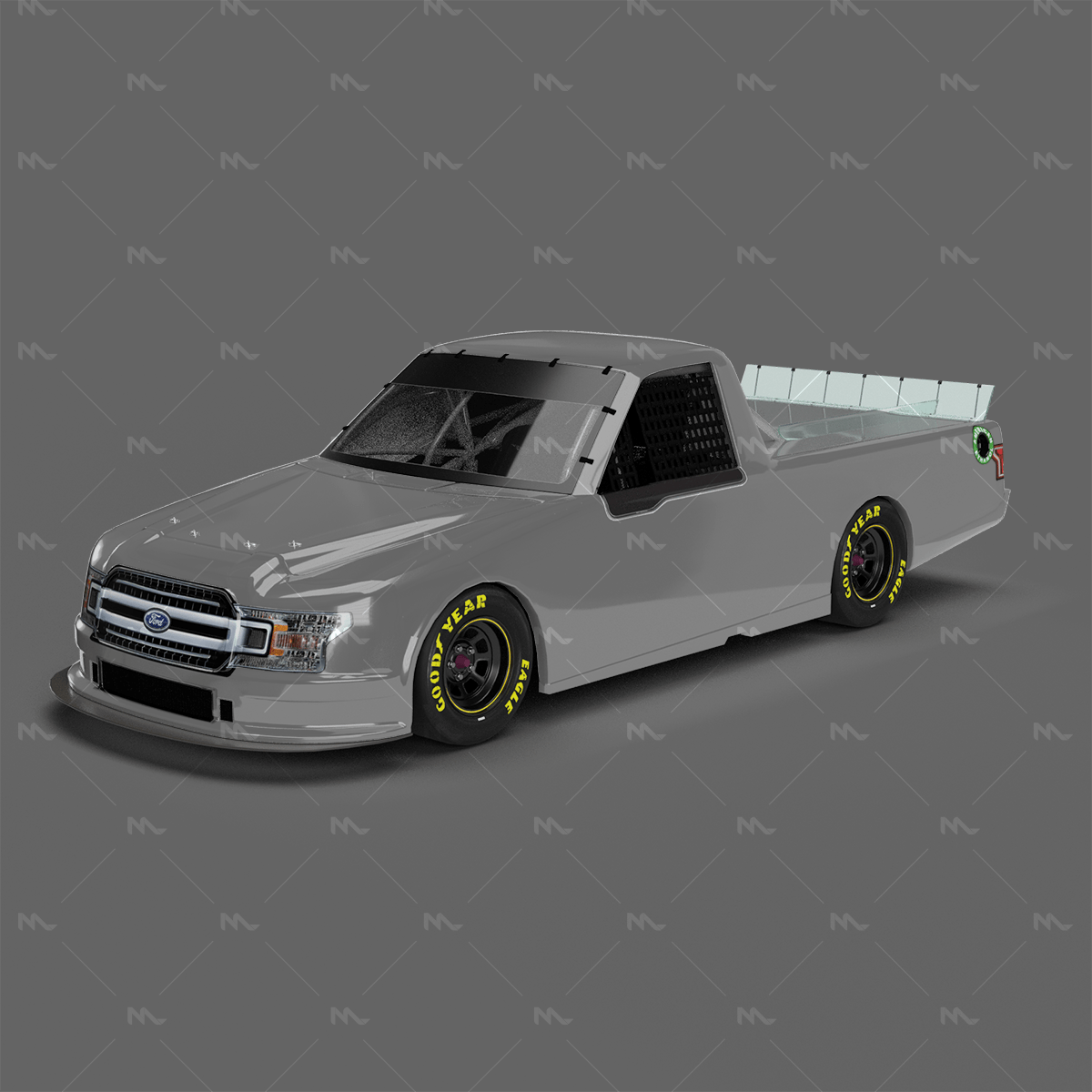 NASCAR '21 Ford F150 livery template