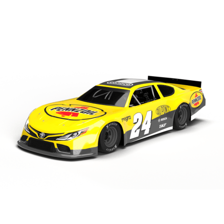 Gen 6 Toyota Camry Super Late Model 3D model livery template
