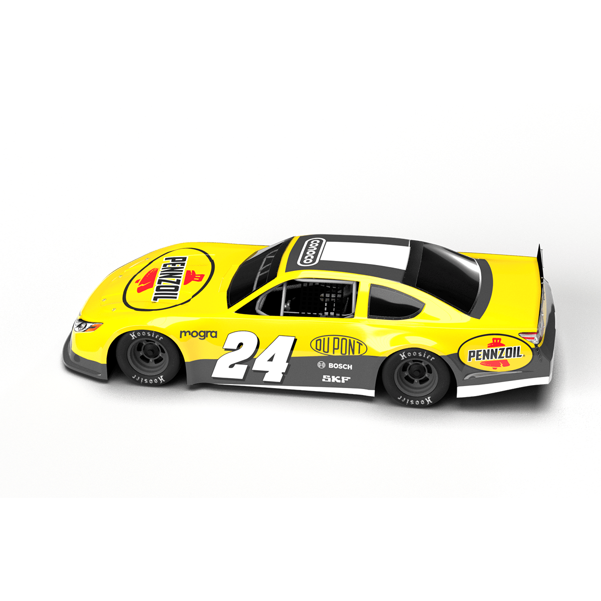 Gen 6 Toyota Camry Super Late Model 3D model livery template