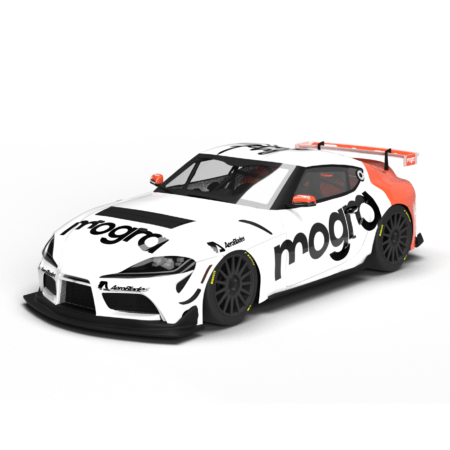 Toyota Supra GT4 EVO 3D model livery template