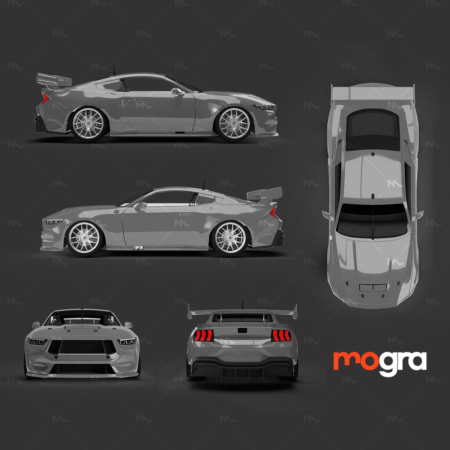 Ford Mustang V8 Supercar Livery Template